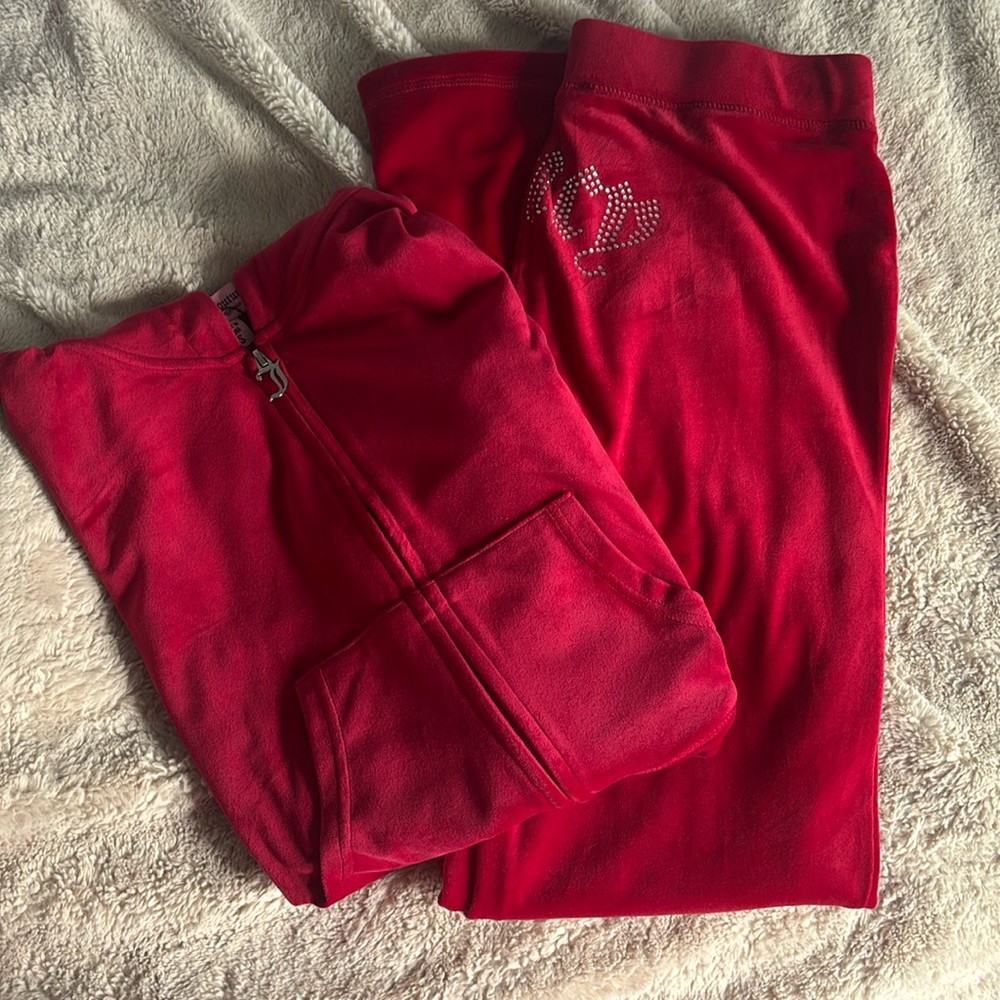 NWT Red Juicy Couture Track Suit